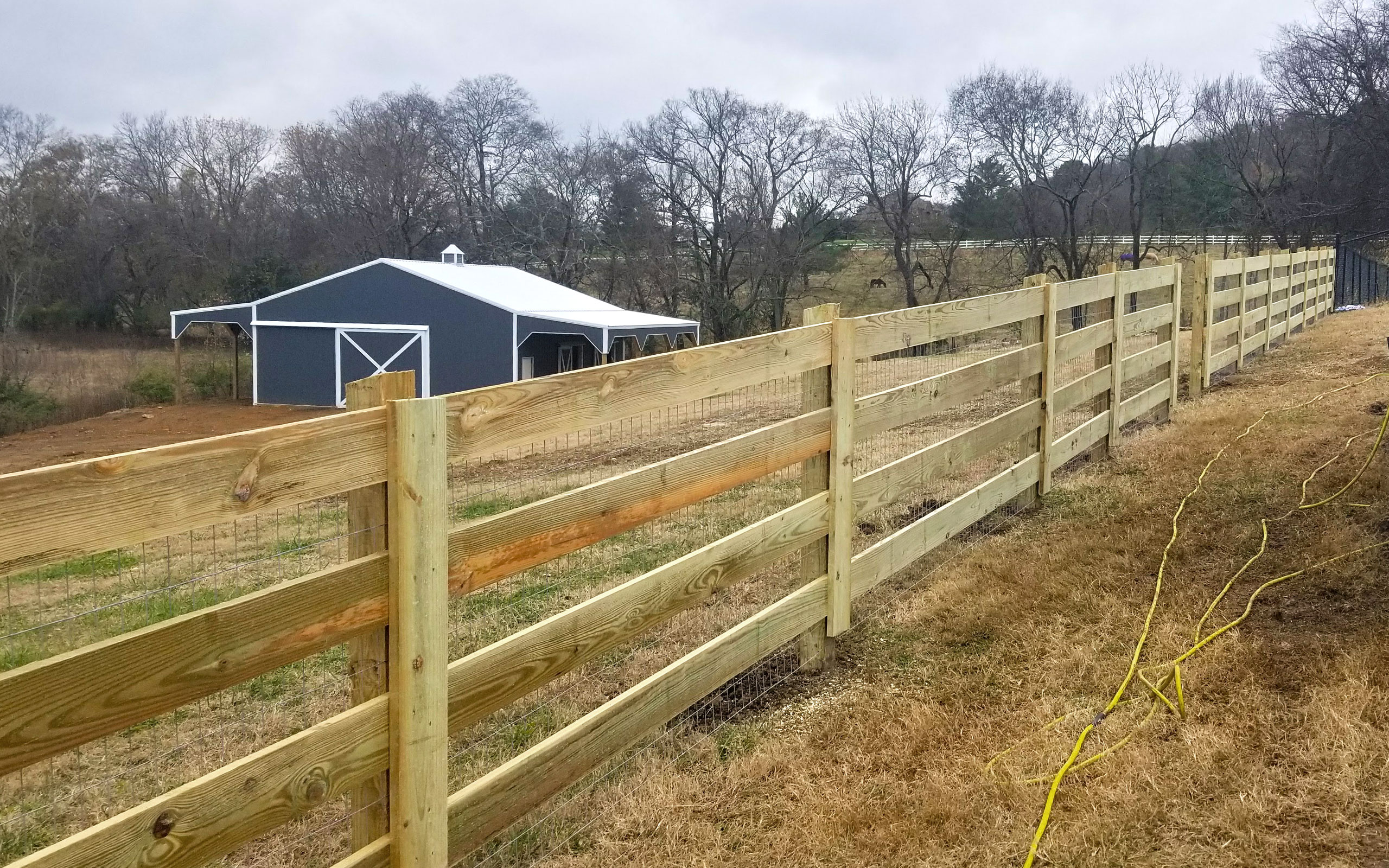 Ranch and Farm Fence Example