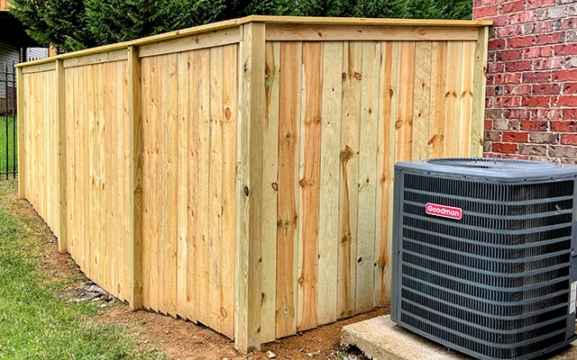 Cap Top Fence