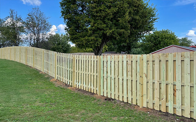 Shadow Box Fence